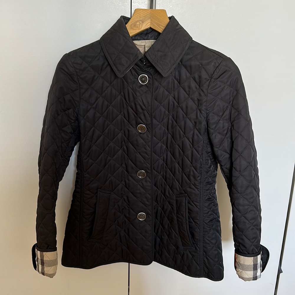 Burberry Brit Diamond Quilted Jacket